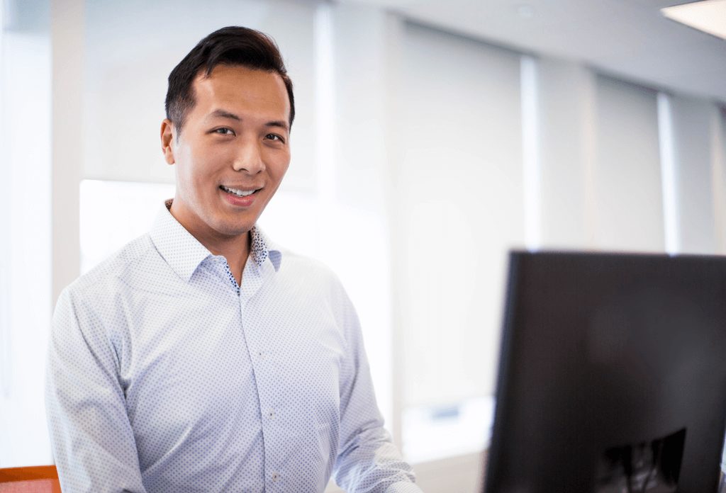 A photograph of David Vuong.
