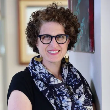 A photograph of Deborah Harrison.