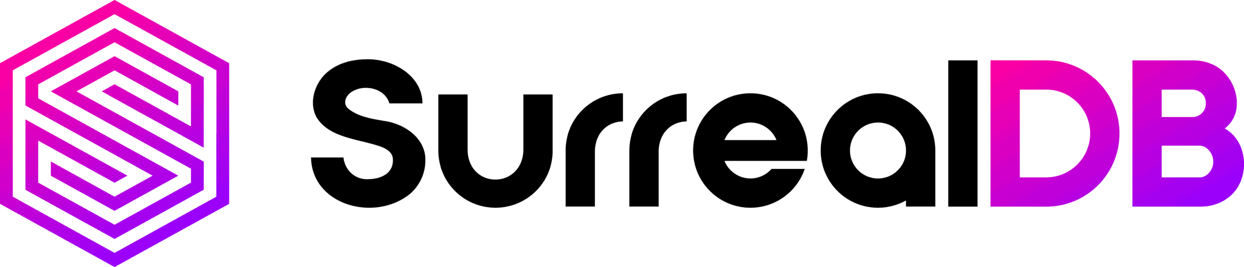 SurrealDB logo with colour